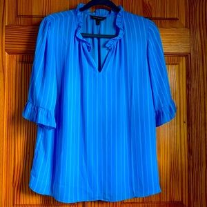 Banana Republic Factory baby blue shirt, size M